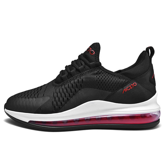 Herren moderne Air‑Cushion City‑Run Sneaker mit belüfteter Mesh‑ und TPU‑Stützstruktur EB