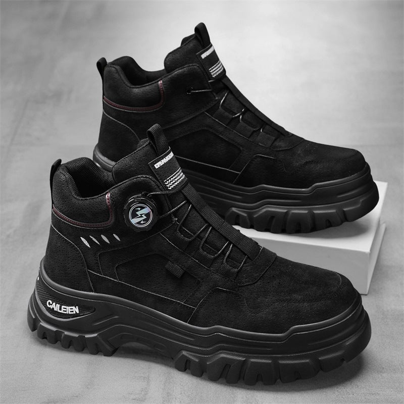 Damen Modische High-Top Sneakers mit rutschfester Sohle und ergonomischem Design EB