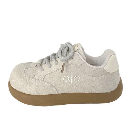 Damen Sneaker mit dicker, flexibler Sohle und atmungsaktivem Obermaterial EB