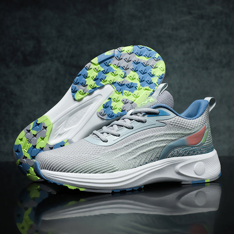 Damen Hochleistungs-Laufschuhe mit atmungsaktiver Mesh-Oberfläche und stoßdämpfender Sohle EB