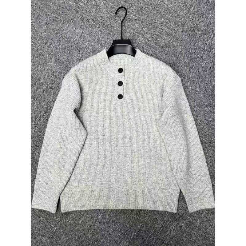 Damen Feinstrickpullover mit Knopfdetails EB