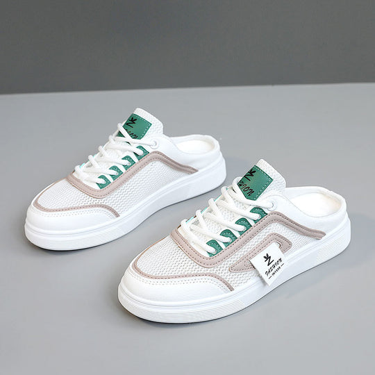 Damen Atmungsaktive Slip-On Sneakers mit elegantem Mesh-Design EB