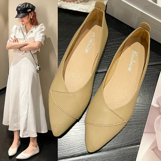Damen spitze Ballerinas mit elegantem Design und hochwertiger Verarbeitung EB
