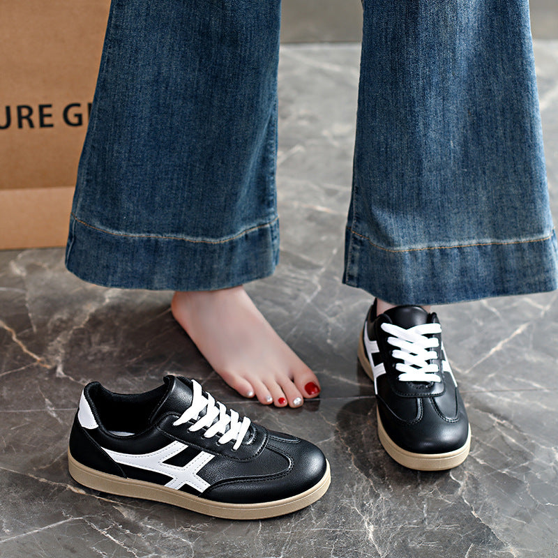 Damen sportliche Sneakers mit rutschfester Sohle und komfortablem Innenfutter EB
