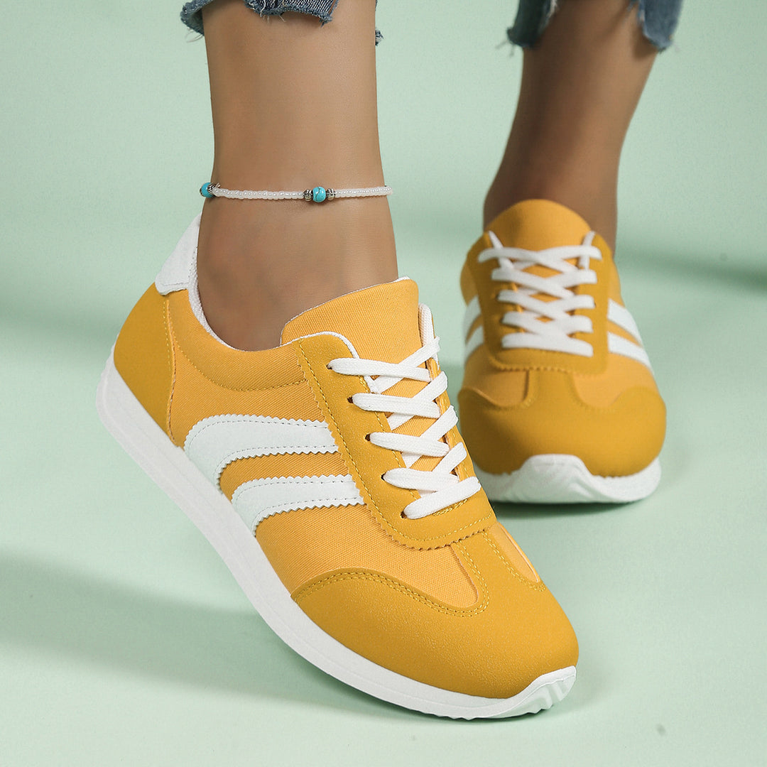 Damen Freizeit-Sneaker mit atmungsaktivem Obermaterial und bequemer Dämpfung EB