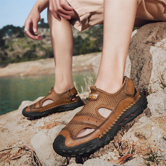 Damen ergonomische Outdoor-Sandalen mit atmungsaktivem Obermaterial EB