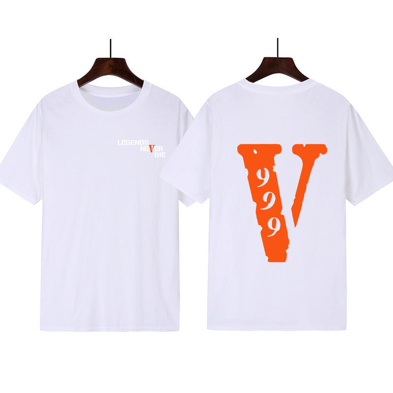 Damen Grafik T-Shirt mit originellem Schriftzug und kreativem Design EB