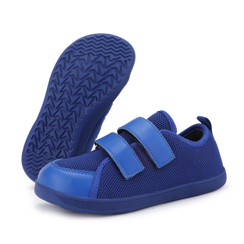 Damen Sportliche Klett-Sneaker mit atmungsaktivem Mesh und rutschfester Sohle EB