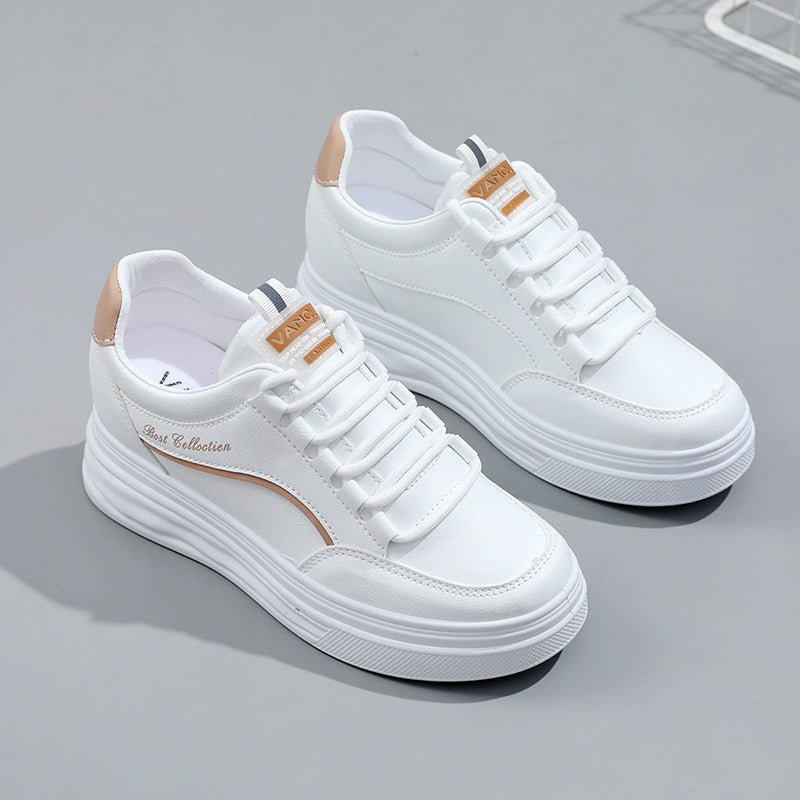 Damen modische Sneakers mit dämpfender Laufsohle und trendigem Design EB