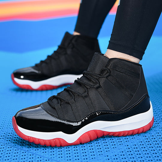 Damen Sportliche Basketballschuhe mit hohem Kragen und rutschfester Sohle EB