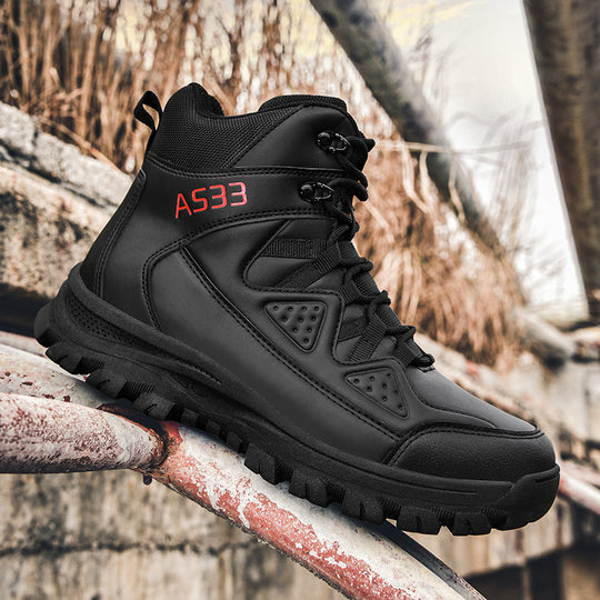 Herren Höhenwanderstiefel mit rutschfester Sohle und wasserdichtem Obermaterial EB