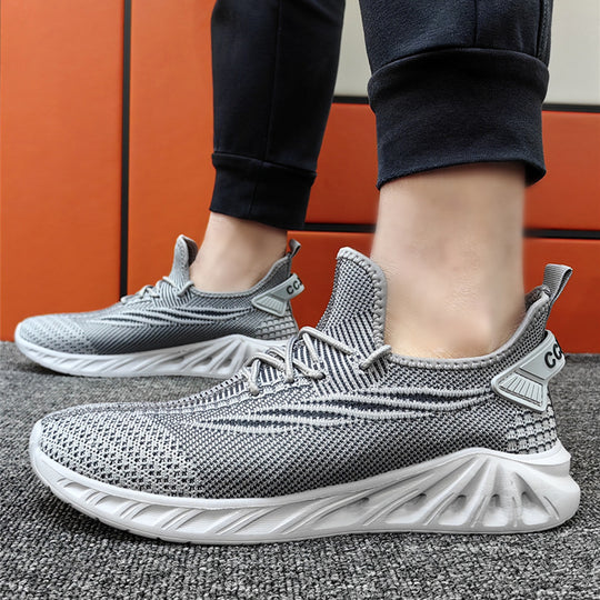 Damen Sneakers mit atmungsaktivem Obermaterial und rutschfester Sohle EB