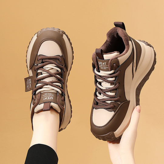 Damen Sportliche Chunky Sneaker mit dämpfender Außensohle EB