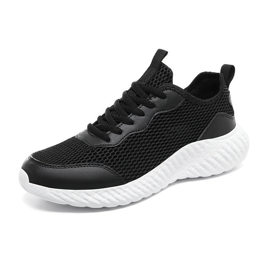 Damen Sportliche Sneaker mit atmungsaktivem Mesh-Obermaterial und rutschfester Sohle EB