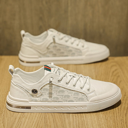 Damen Atmungsaktive Freizeitsneaker mit transparentem Obermaterial und gepolsterter Sohle EB