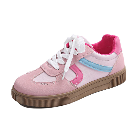 Damen Sportliche Sneakers mit modischem Farbverlauf EB