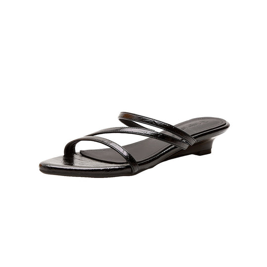 Damen elegante Plateau-Sandalen mit verstellbaren Riemchen EB