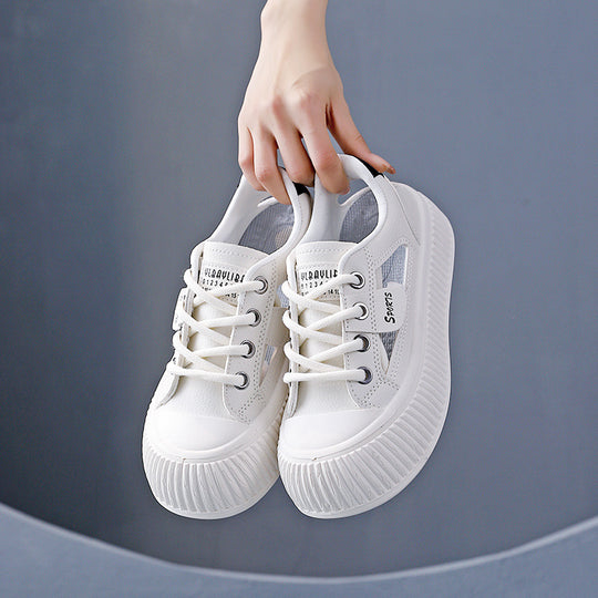 Damen Sportliche Sneaker mit luftiger Sohle von EB