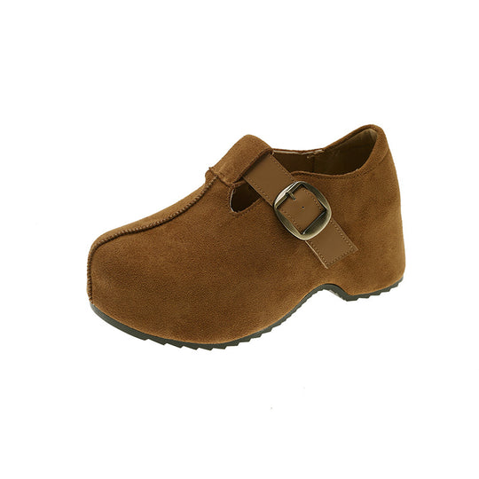 Damen Clogs mit modischem Riemen und bequemer Innensohle EB