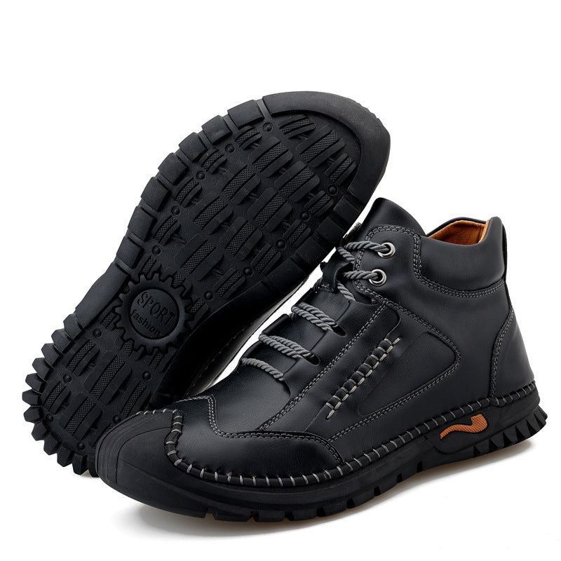 Herren Robuste und stylische Wanderschuhe mit rutschfester Sohle und atmungsaktiver Konstruktion EB