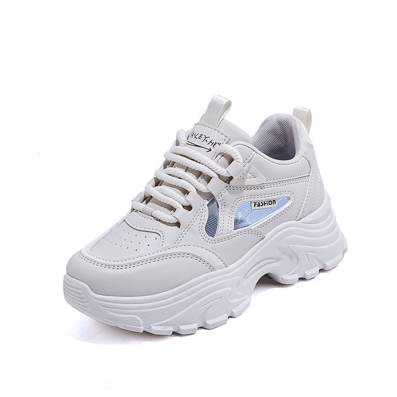Damen modische Lauf-Sneaker mit luftigen Einsätzen und dämpfendem Komfort EB