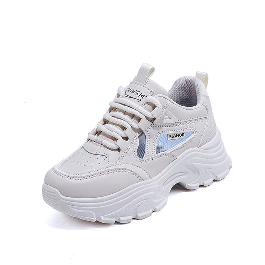 Damen modische Lauf-Sneaker mit luftigen Einsätzen und dämpfendem Komfort EB