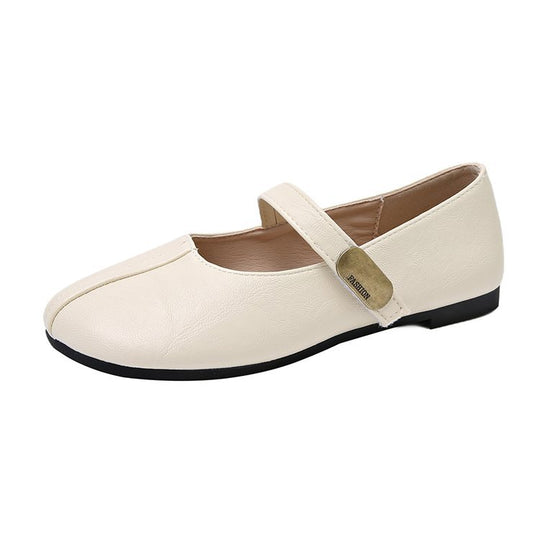 Damen Ballerinas mit verstellbarem Riemen und elegantem Design EB