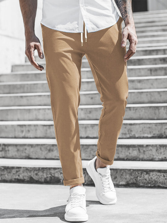 EB Herren Freizeithose mit Kordelzug und Seitentaschen