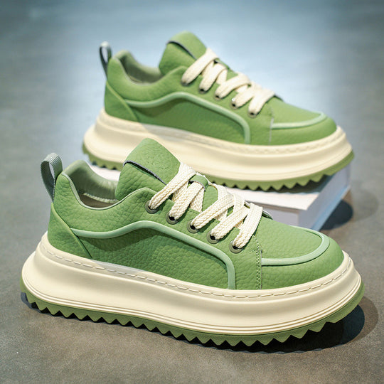 Damen modische Sneakers mit dämpfender Sohle und sportlicher Profilierung EB