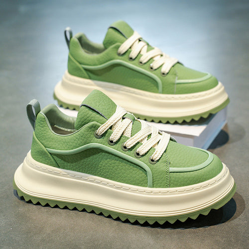 Damen modische Sneakers mit dämpfender Sohle und sportlicher Profilierung EB