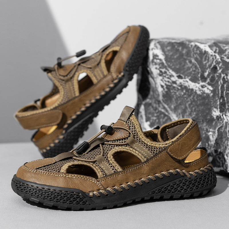 Damen Freizeit-Sandalen mit verstellbarem Riemen und atmungsaktivem Obermaterial EB