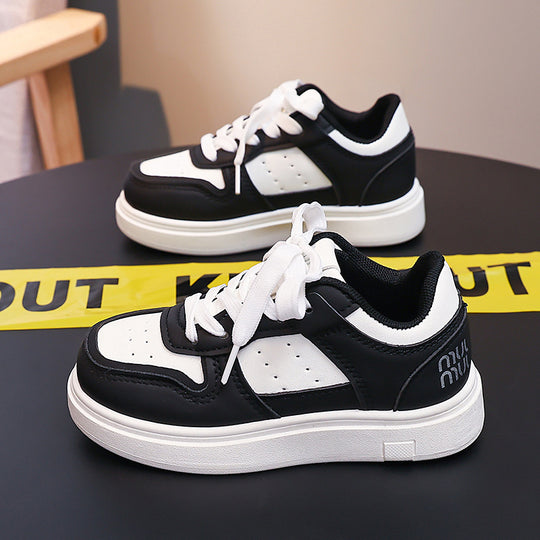 Damen Sportliche Casual Sneakers mit trendigem Design und gepolsterter Sohle EB