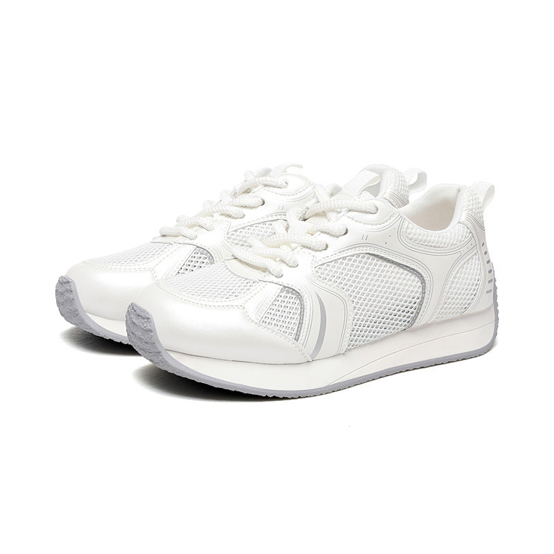 Damen Atmungsaktive Freizeitsneaker mit stoßdämpfender Sohle EB