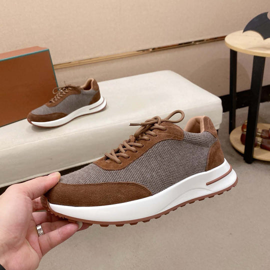 Damen Komfortable Sneaker mit atmungsaktivem Obermaterial und dämpfender Sohle EB