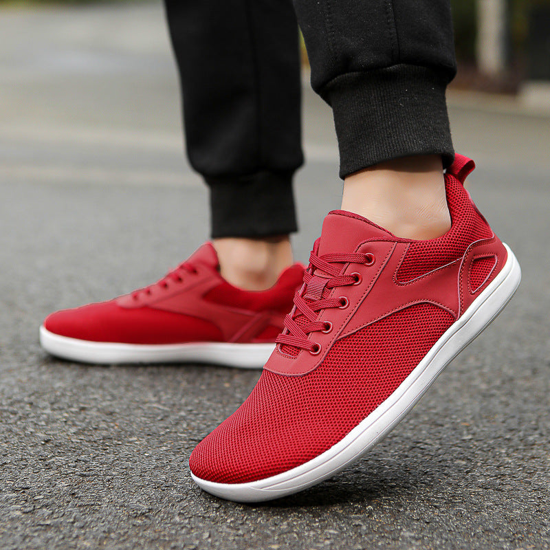 Damen Sportliche Sneaker mit atmungsaktiver Mesh-Oberfläche und rutschfester Sohle EB