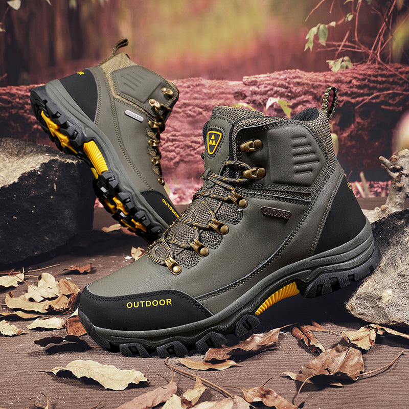 Herren All-Terrain Wanderstiefel mit hohem Knöchelschutz und griffiger Sohle EB