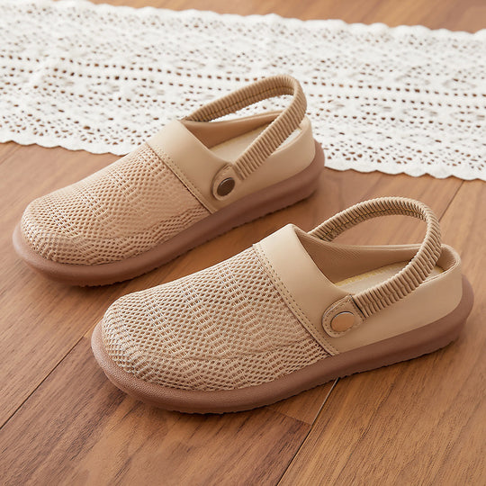 Damen Atmungsaktive Clogs mit flexiblem Riemen EB