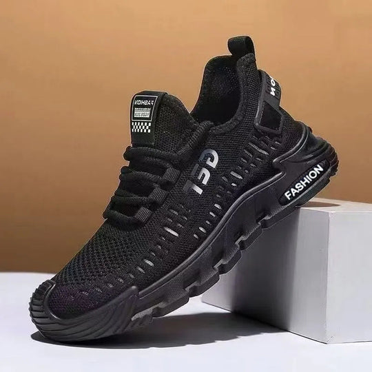 Damen Leichte Mesh-Sneaker mit dämpfender Laufsohle und modernem Design EB