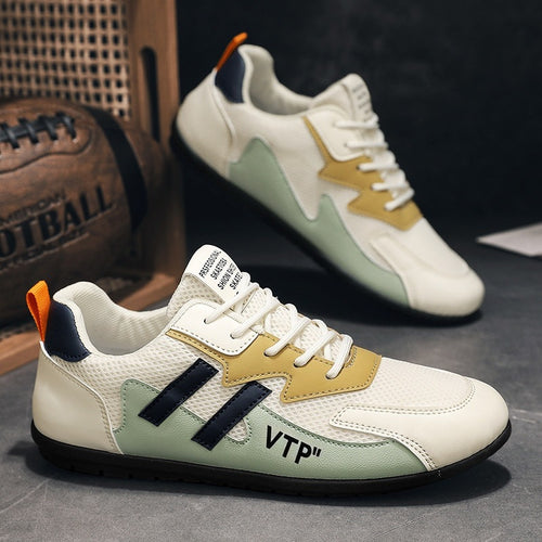 Damen Sportliche Sneakers mit atmungsaktivem Netzmaterial und rutschfester Sohle EB