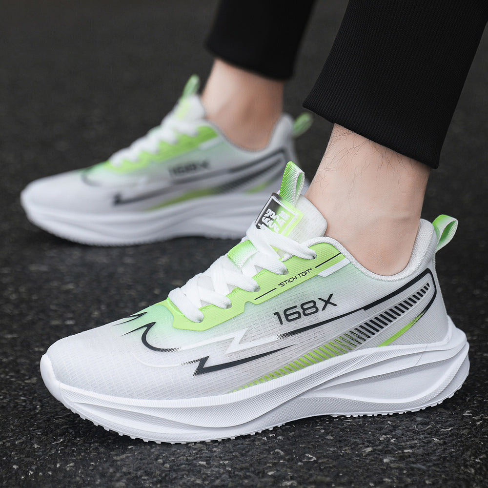 Herren Sportliche Lauf-Sneaker mit dämpfender Sohle und atmungsaktivem Obermaterial EB
