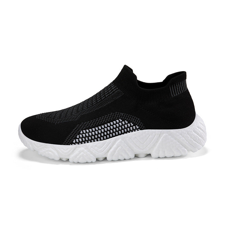 Damen High-Performance Slip-On Sneakers mit atmungsaktivem Design und flexibler Laufsohle EB