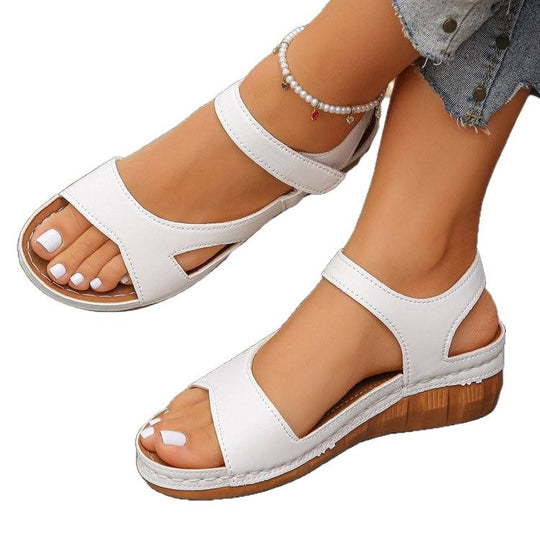 Damen Komfortable Sandalen mit atmungsaktiven Riemen EB