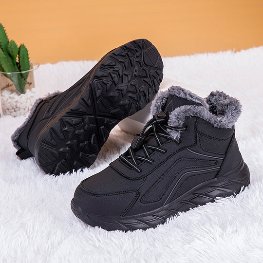 Damen Winterwanderschuhe mit isolierendem Warmfutter und rutschfester Profilsohle EB