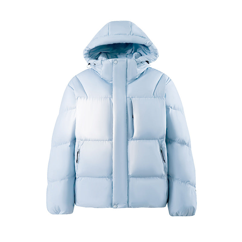 Damen Sportliche Winterjacke mit hohem Kragen und praktischen Taschen EB