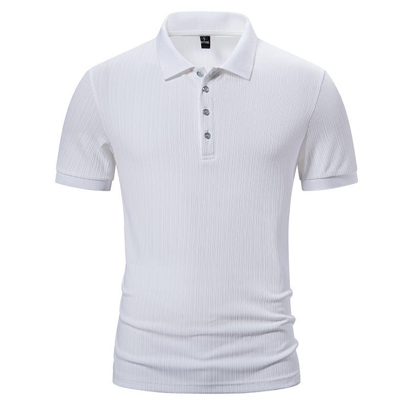 Herren hochwertiges Poloshirt mit moderner Struktur EB