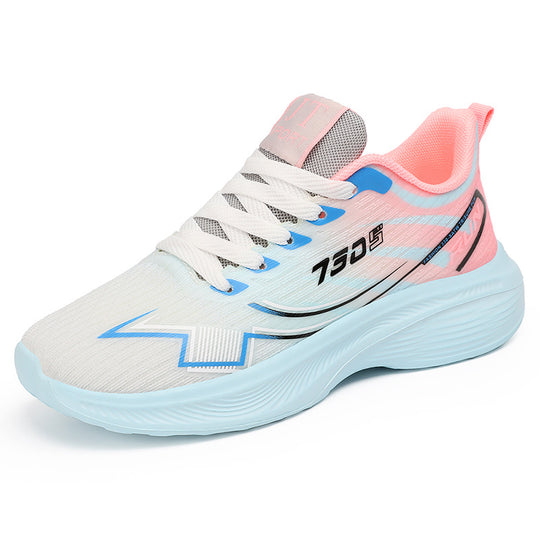 Damen Sportliche Lauf-Sneaker mit rutschfester Sohle und strapazierfähigem Obermaterial EB