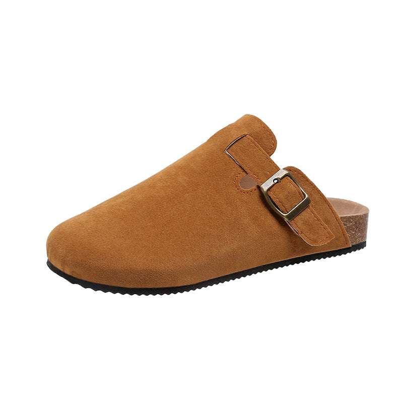 Damen Komfortable Clogs mit verstellbarem Riemen EB