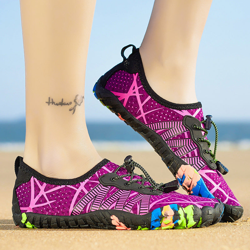 Damen Wassersportschuhe mit schnelltrocknendem Obermaterial und rutschfester Sohle EB