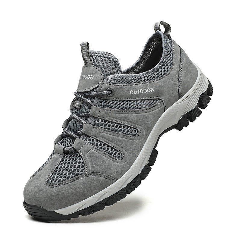 Damen Sportliche Outdoor-Sneaker mit atmungsaktivem Obermaterial und rutschfester Sohle EB