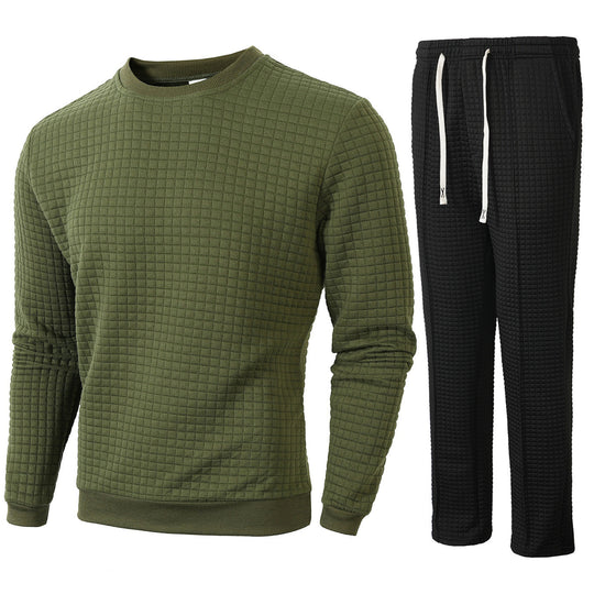 Herren gemütliches Sweatshirt und Jogginghose Set EB